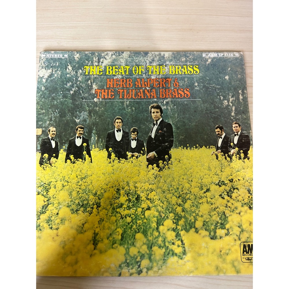 Herb Alpert & The Tijuana Brass The Beat of the Brass‎ Vinyl LP A&M SP-4146 1968